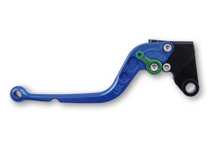 LSL Clutch lever L52, blue/green