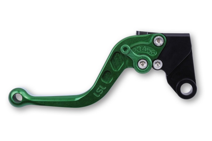 LSL Clutch lever L37R, short, green/green