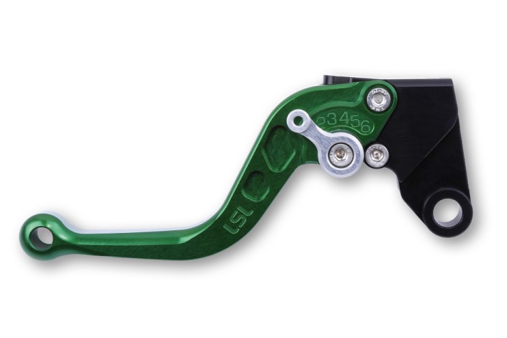 LSL Clutch lever L35R, short, green/silver