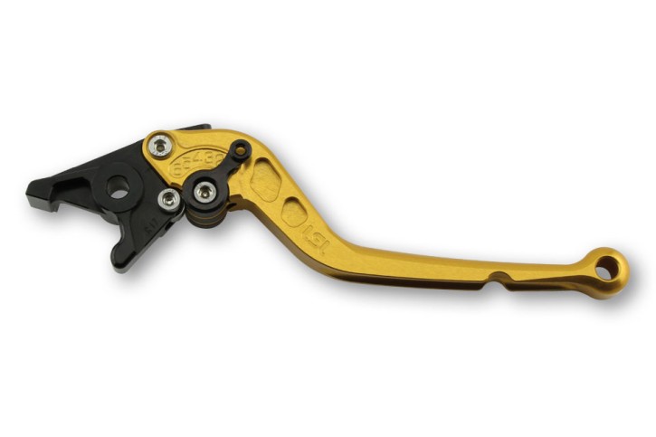 LSL Brake lever R36, gold/black