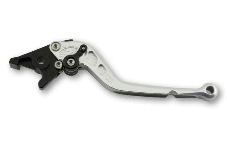 LSL Brake lever R34R, silver/black