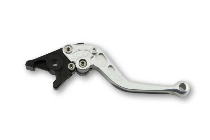 LSL Brake lever R14, short, silver/silver