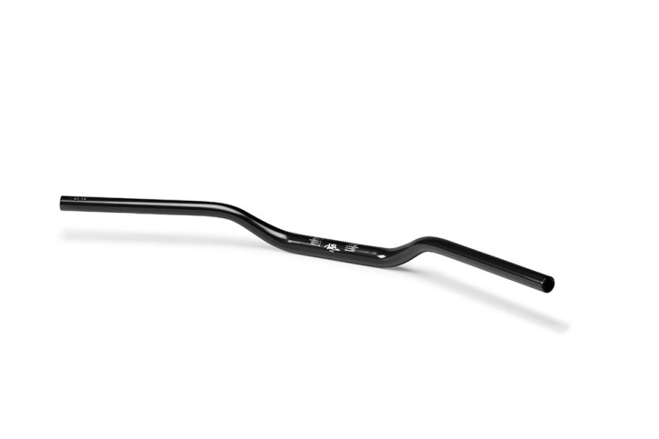 HANDLEBAR "X-Bar" by LSL, 22,2 mm, 28,6 mm in clamping range, alloy, black, homologated