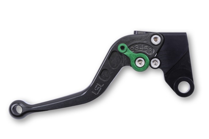 LSL Brake lever R09, short, anthracite/green