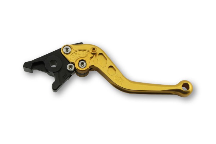 LSL Clutch lever L36, short, gold/gold