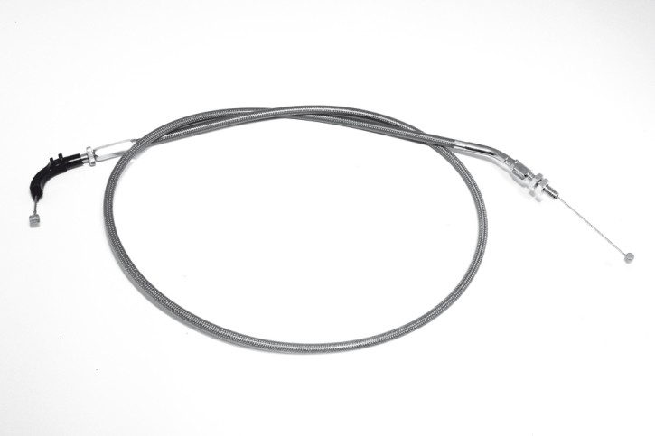 - Kein Hersteller - Steel braided throttle cable, SUZUKI VZ1800 (M109R), 06-09, 150 mm extended