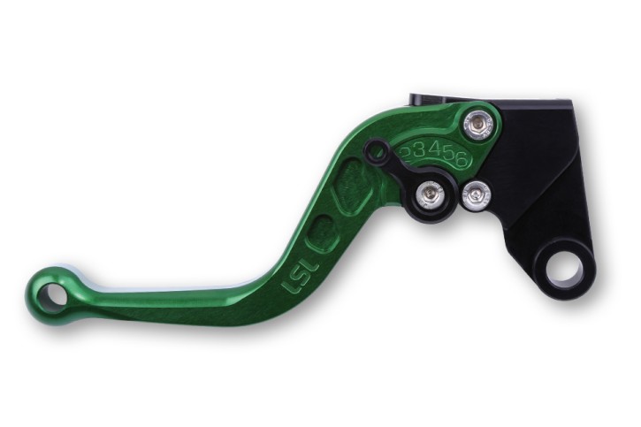LSL Brake lever R36, short, green/black