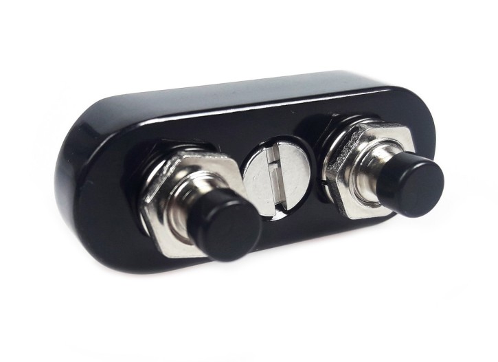 mini SWITCH CLUSTER, f. 22mm and 1" handle bars, black