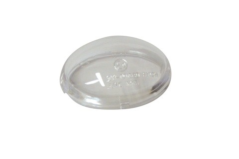 SHIN YO Indicator lens, oval, clear, E-mark, for 202-225