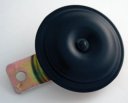 - Kein Hersteller - Horn, Italian art, black, 12 V, 80 mm, E-mark