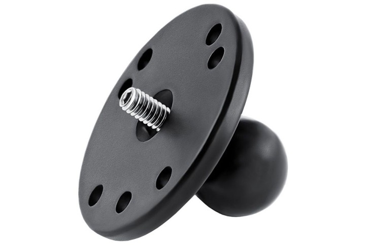 RAM Mounts Camera base plate with 1/4 inch-20 male thread, 1 inch B-ball