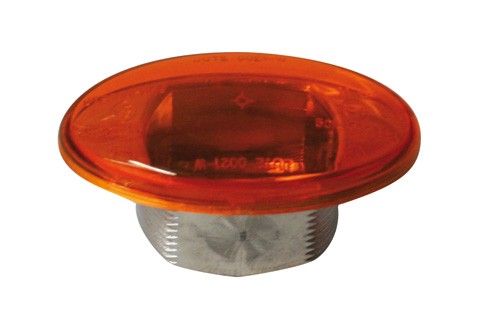 - Kein Hersteller - Lens for mini-fairing light # 0110240, amber, E-m