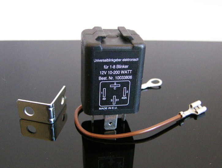 Electronic relay for 1 up to 8 indicators