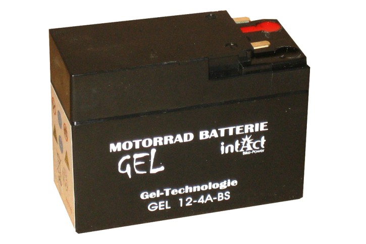 INTACT Bike Power battery GEL YTR4A-BS
