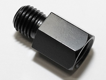 - Kein Hersteller - Adapter black, hole M10 R/H to bolt M10 R/H thread