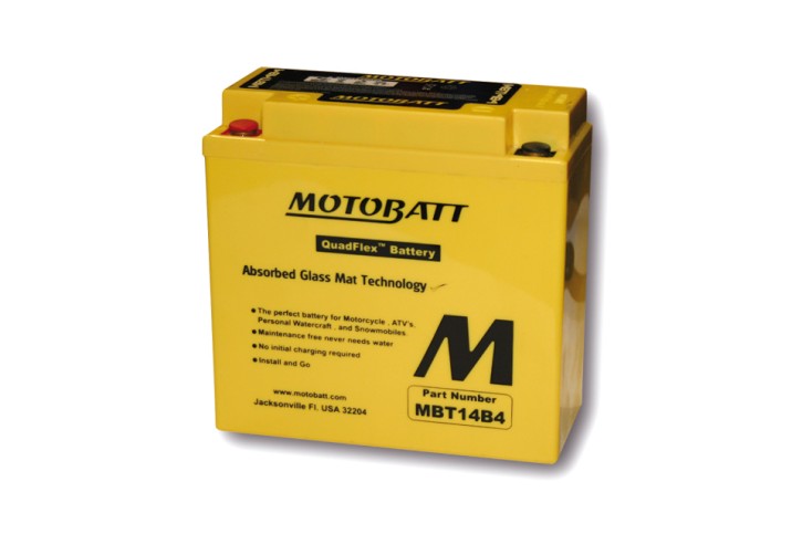 MOTOBATT Battery MBT14B4