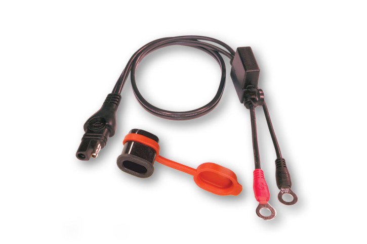 Waterproof eyelet cable SAE plug (No.11), M8, 10A max.