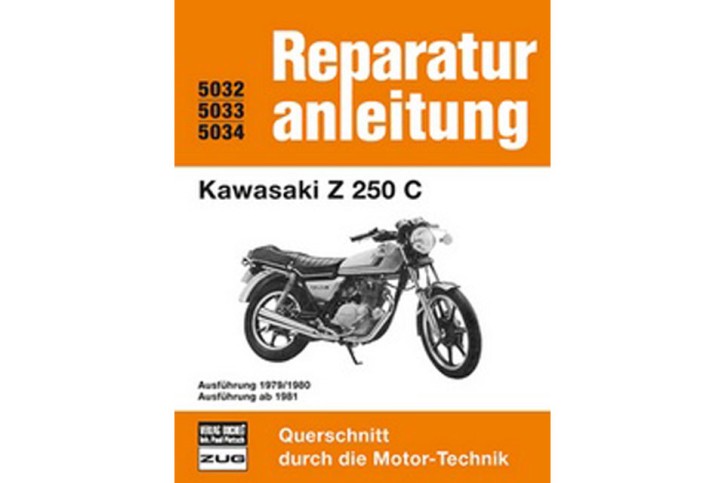 Motorbuch Engine book Bd. 5032 Repair Manual KAWASAKI Z 250 C - 1979, 1980 and from 1981
