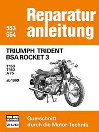 Motorbuch Engine book Repair instructions 553 for TRIUMPH