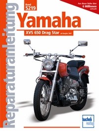 Motorbuch Engine book No. 5219 repair instructions YAMAHA XVS 650 Drag Star (1998-)