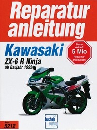 Motorbuch Engine book No. 5212 repair instructions KAWASAKI ZX 6-R (95-97)