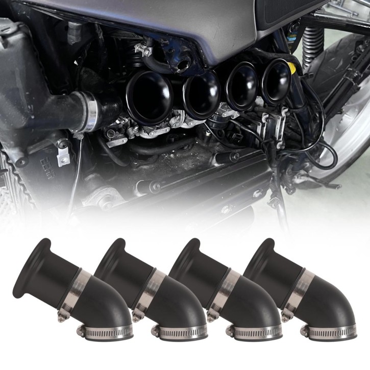 4 Performance Bell Mouths, Aluminium, BMW K-Series K100 K1100