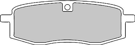 FERODO Sinter disc brake pad FDB 411 SG