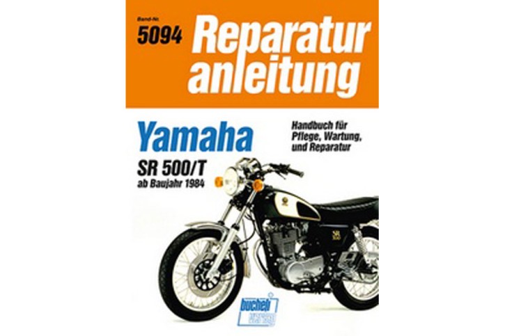 Motorbuch Engine book 5094 repair manual YAMAHA SR 500 from year 1989
