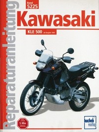 Motorbuch Engine book No. 5225 repair instructions KAWASAKI KLE 500, ab 91