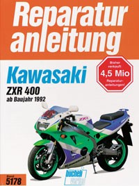 Motorbuch Engine book No. 5178 repair instructions KAWASAKI ZXR 400, 92-