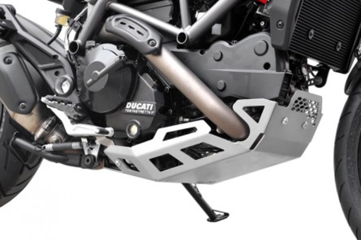 IBEX Motorschutz Ducati Hypermotard / Hyperstrada 821 Bj. 2013-15 Silber