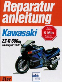 Motorbuch Engine book No. 5157 repair instructions KAWASAKI ZZR 600 ab 90
