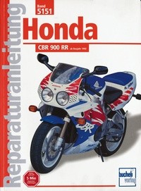 Motorbuch Engine book No. 5151 repair instructions HONDA CBR 900 RR (1992-)