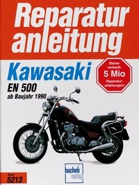 Motorbuch Engine book No. 5213 repair instructions KAWASAKI EN 500, 90-