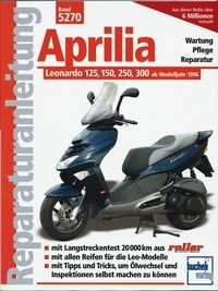 Motorbuch Engine book No. 5270 repair instructions APRILIA Leonardo 125, 150, 250, 300, 96-