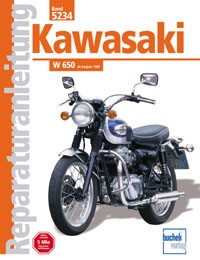 Motorbuch Engine book No. 5234 repair instructions KAWASAKI W 650, 99-