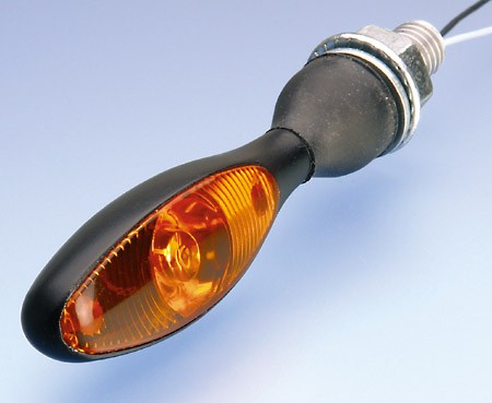 Kellermann Micro 1000 LED black, lens amber