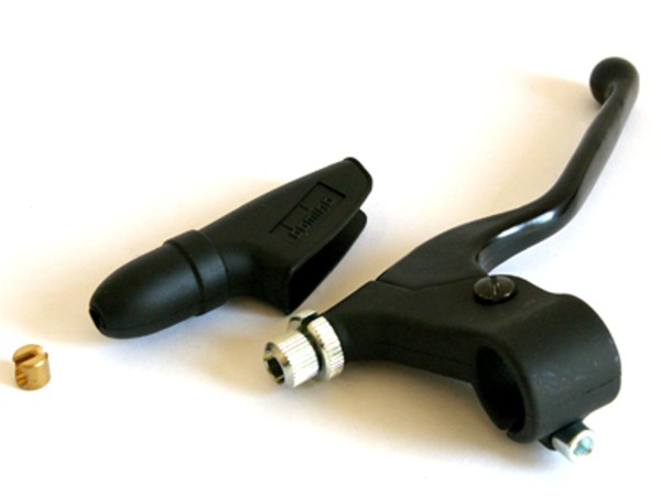 Alloy brake-lever and -holder