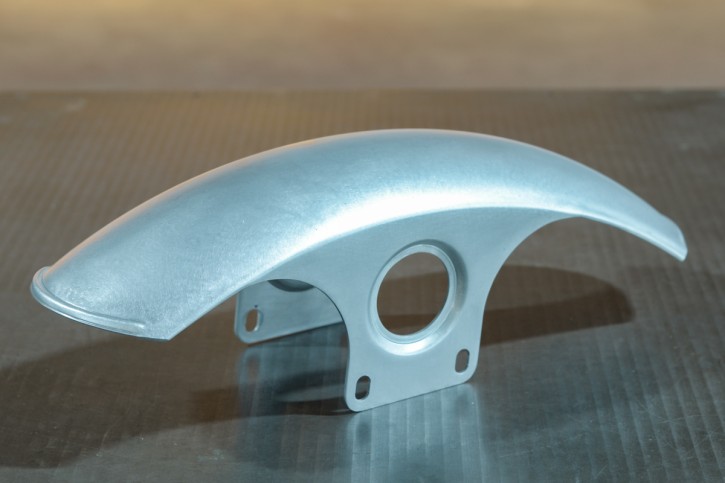 FRONTFENDER / mudguard "One-for-the-Road" - Onroad 2 by BHCKRT, alloy, f. BMW 2-valve models