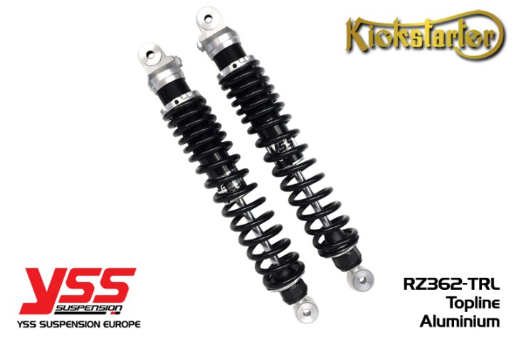 2 YSS-SHOCK ABSORBERS RE302 for YAMAHA XT500 homologated