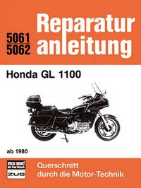 Motorbuch Engine book No. 5061 repair instructions HONDA GL 1100 ab 1980