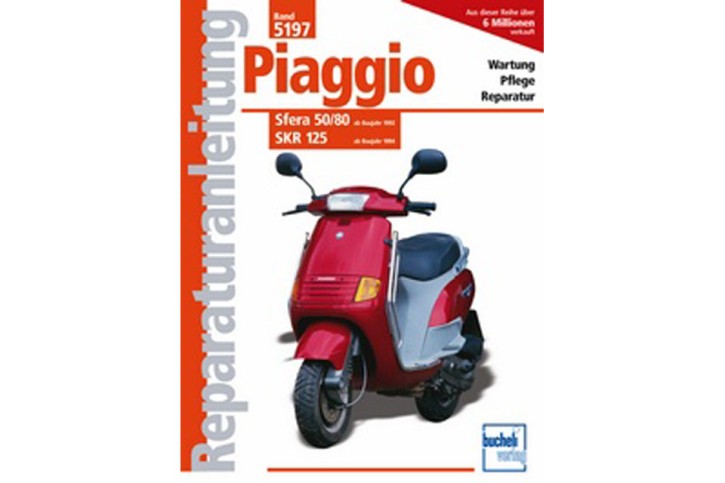 Motorbuch Engine book Bd. 5309 Repair Instructions Piaggio Sfera 50/80, SKR 125