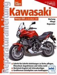 Motorbuch Engine book No. 5301 repair instructions KAWASAKI Versys 650 07-