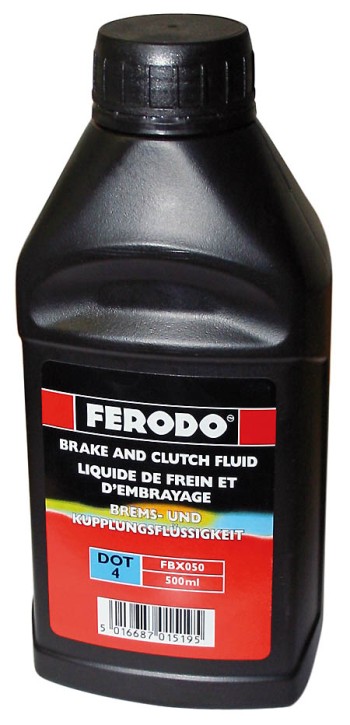 FERODO Bremsflüssigkeit DOT 4, 500 ml