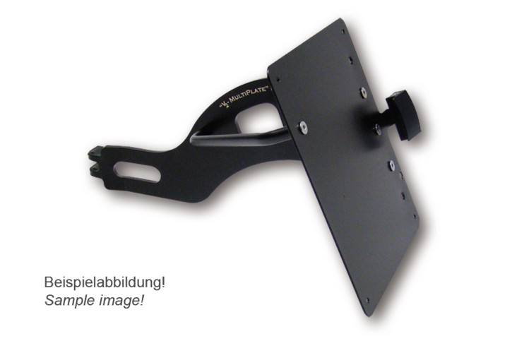 Genscher Side mount bracket, H-D FXD, 2005, black