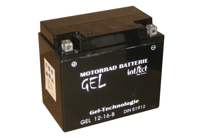INTACT Bike Power battery GEL YB16-B