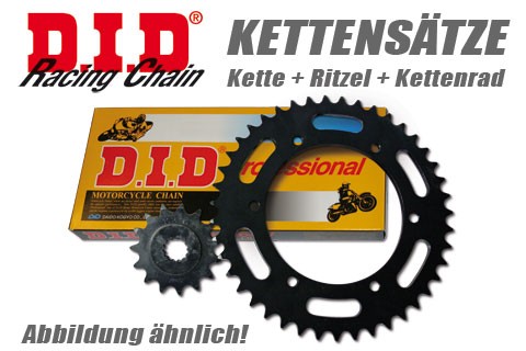 DID Kette und ESJOT Räder VX2-Kettensatz Monster 800 03-05 Alu-KeRad