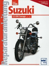 Motorbuch Engine book No. 5186 repair instructions SUZUKI LS 650, 86-00
