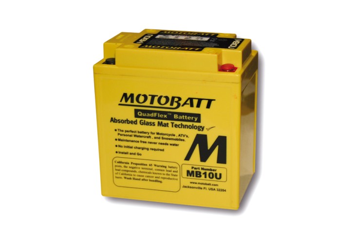 MOTOBATT Battery MB10U, 4-ports