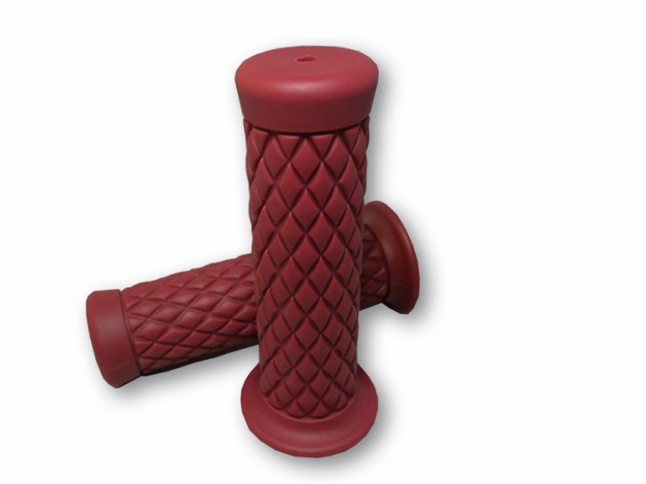 - Kein Hersteller - TPR Soft grips for 1 inch handlebars dark red